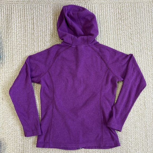The North Face Women’s Small Purple Fleece Hoodie Jacket Full Zip Hooded - Picture 2 of 12